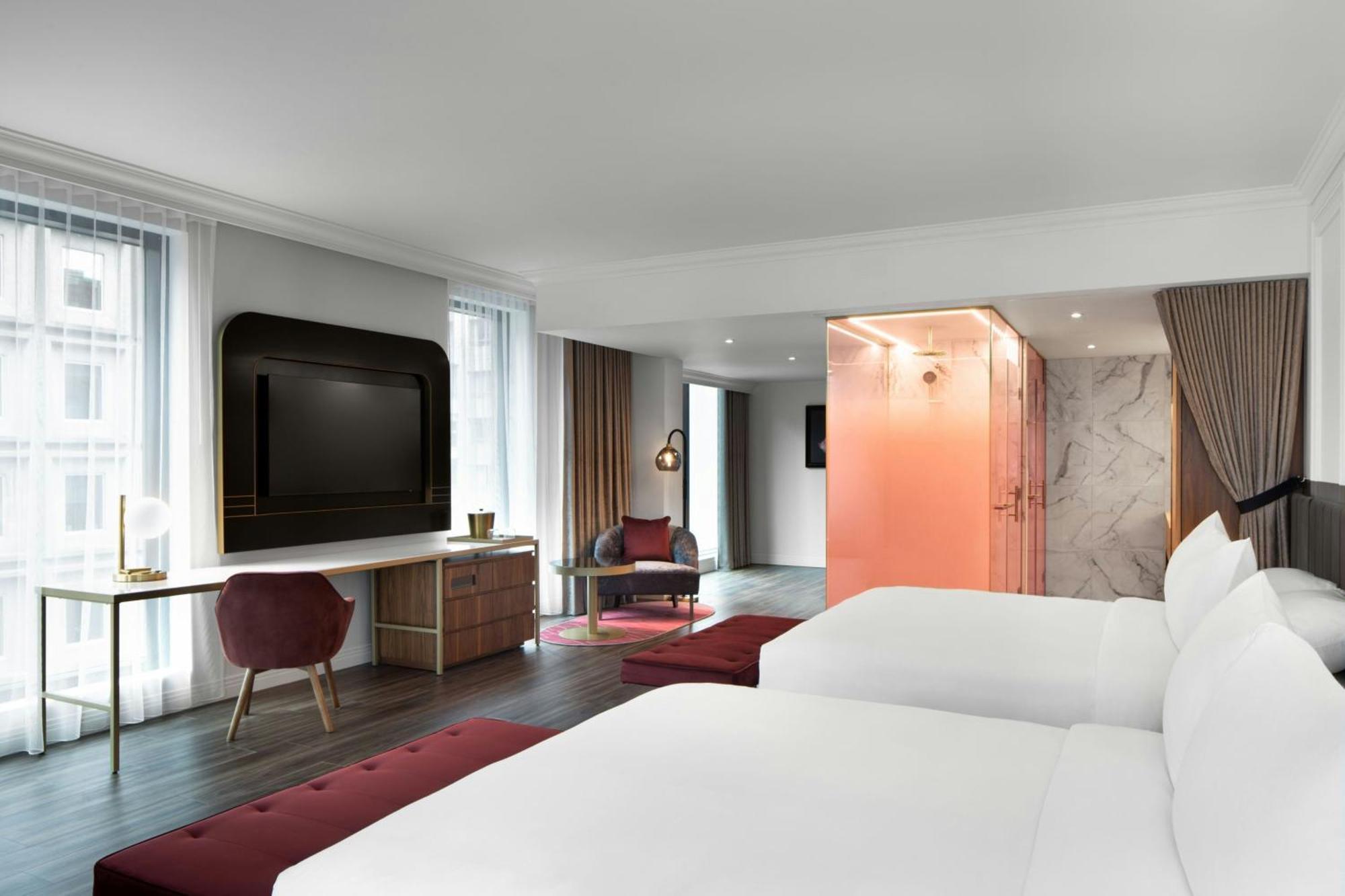 Standard Queen Room Two Queen Beds City View
